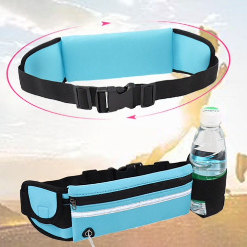 Outdoor sports bag, fitness men's and women's running waist bag, waterproof mobile phone storage bag, close-fitting sports cycling hydration bag