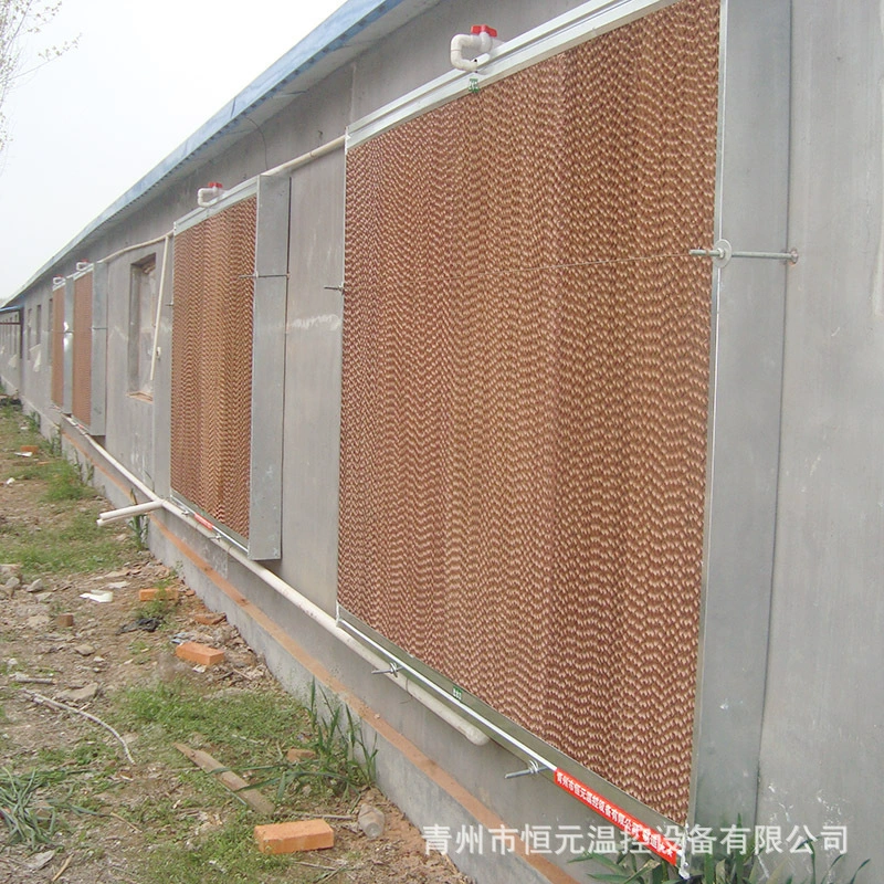 Установка мастерской по выращиванию водяной завесы охлаждение дышащие мокрые занавески обои рамка из алюминиевого сплава водяная завеса бумага