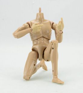 动静态 现货1/6活动关节兵人模型1:6兵人素体12寸人偶骨架可拆卸-阿里巴巴