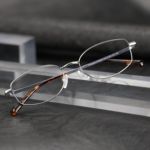 暴LONG同款超轻纯钛近视眼镜框男小框宽边防蓝光韩版眼睛架0012