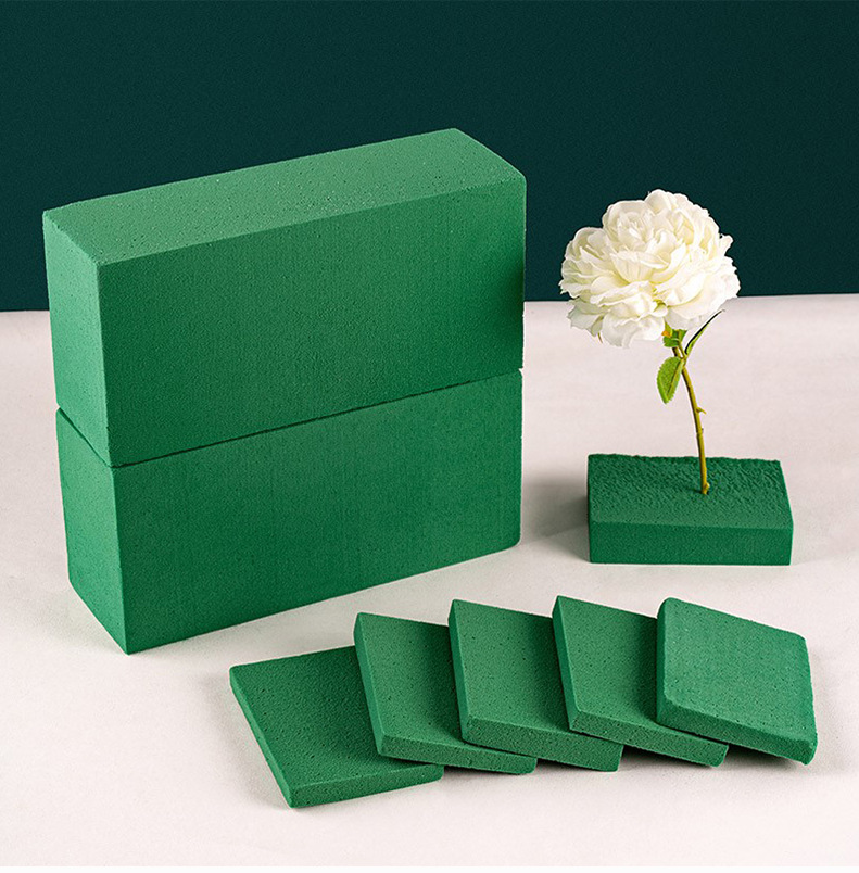 Flower Banying nuevo producto Orsace Flower Mud Esponja absorbente de agua Esponja Arreglo de flores que puede cortar el barro de flores secas