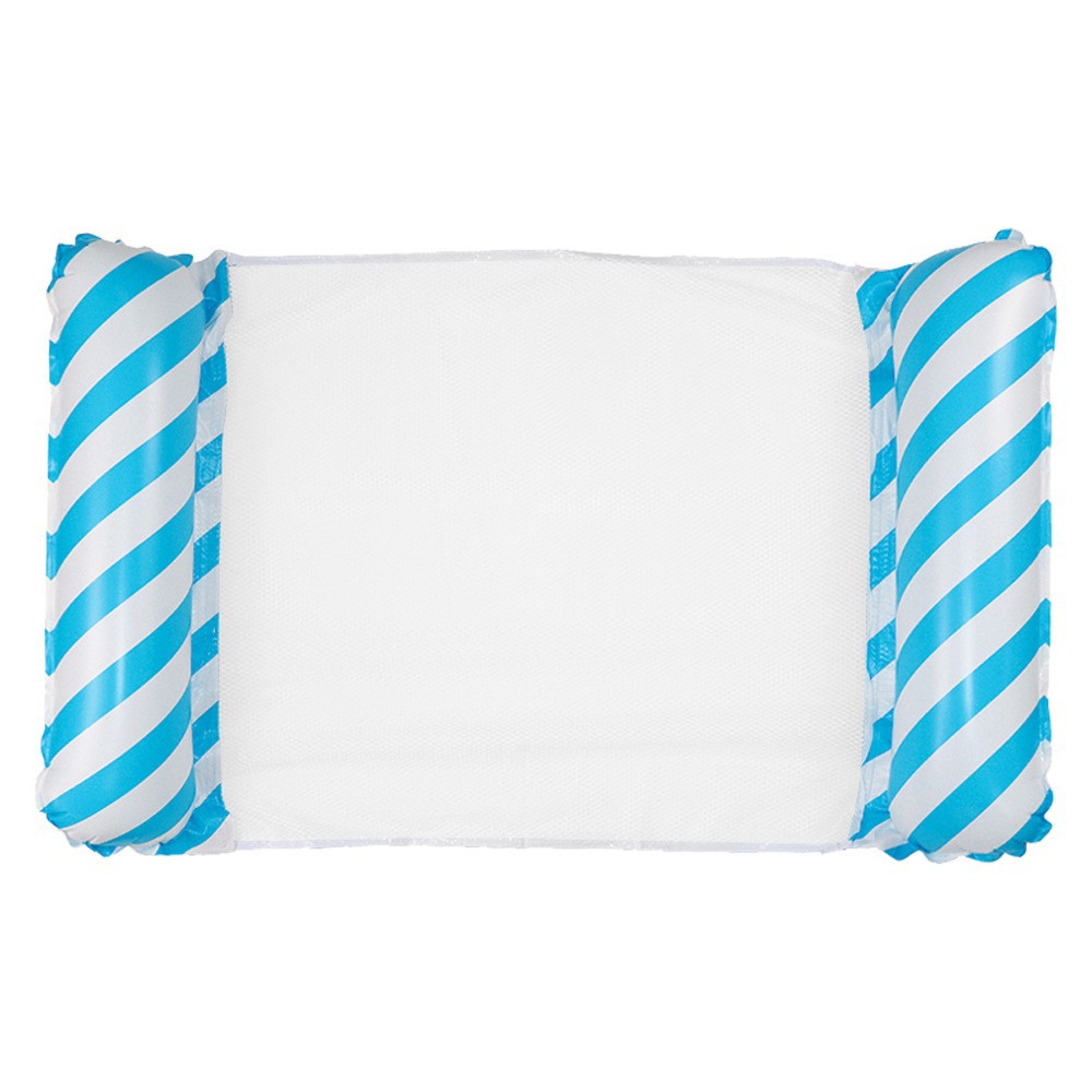 비스듬한 줄무늬가있는 두 개의 튜브 파란색 (공기 공급 실린더)