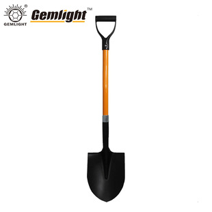Manufacturer Wholesale Manganese Steel Pointed Flat Round Square Head Steel Spade for Household, Agricultural, and Construction Use, Tree Planting Steel Shovel, Bamboo Shoot Digging Tool