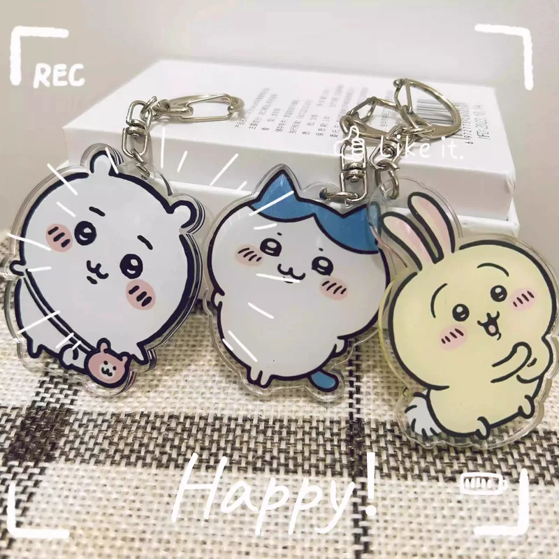 Acrylic creative cute keychain, custom-made