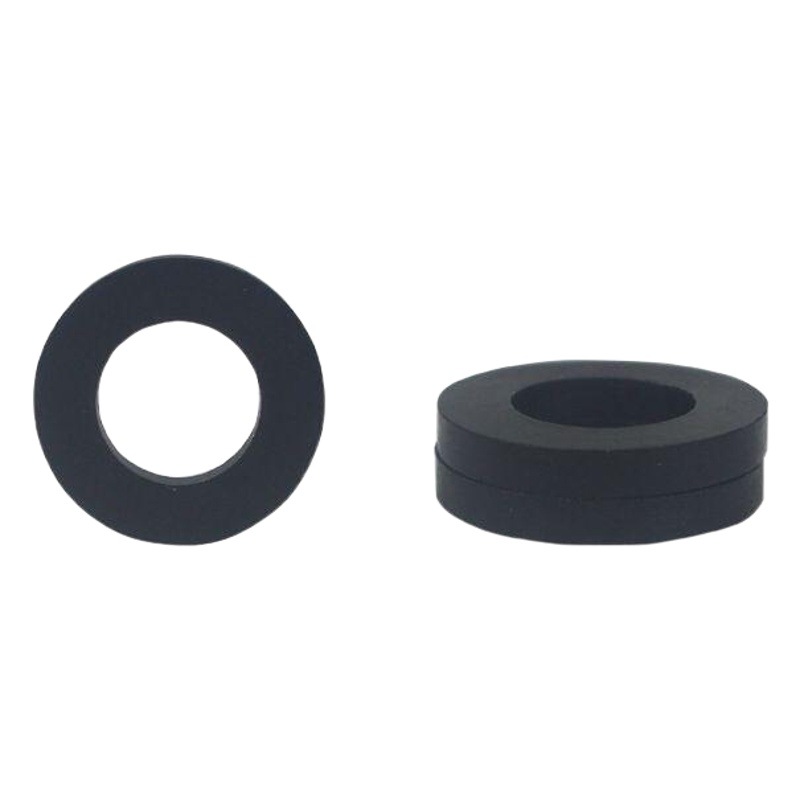 4 puntos de goma del grifo almohadilla de goma anillo de sello manguera de la cocina accesorios de ducha a prueba de fugas almohadilla de silicona con filtro neto