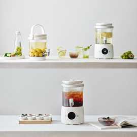 olayks立时璃泉养生壶2025新款全纯玻璃养生煮花茶桶无涂层烧水壶