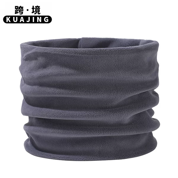 Fashionable All-match Solid Color Scarf Winter Warm Neck Sleeve Korean-style Thickened Double-layer Cold-proof Riding Mask Unisex