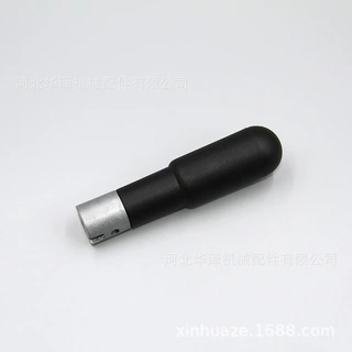 华泽工厂加工定制可折手柄 塑料可折叠旋转握柄 尼龙圆头调节把手