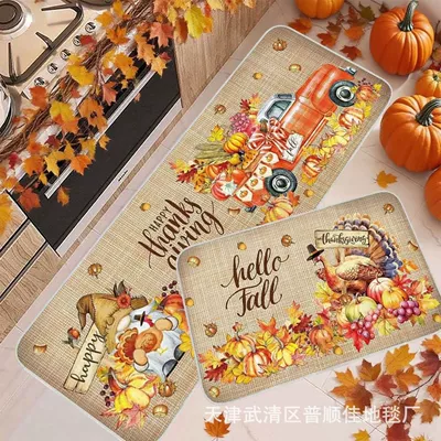 Car Cartoon Kitchen Carpet – Avtomobil döşəmə paspasları - kqs04-40cm60cm