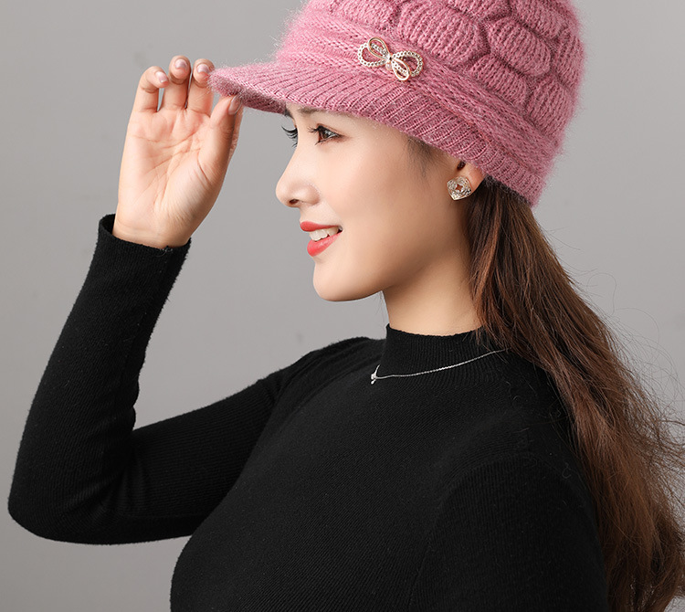 Warm Knitted Mom Hat