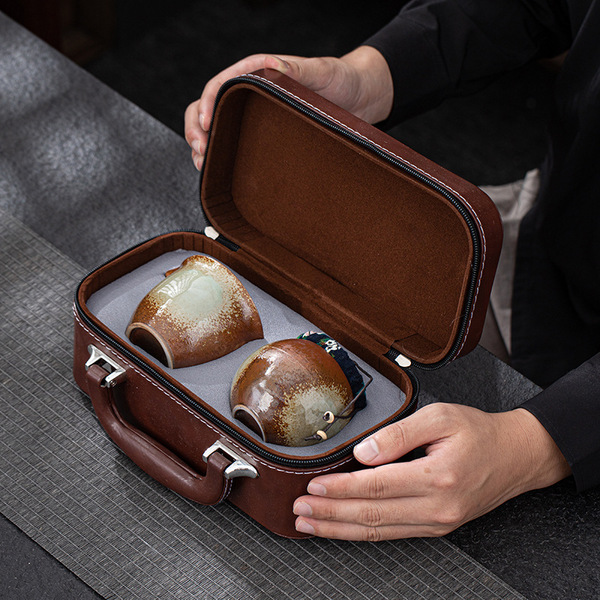 Handheld high-end tea set