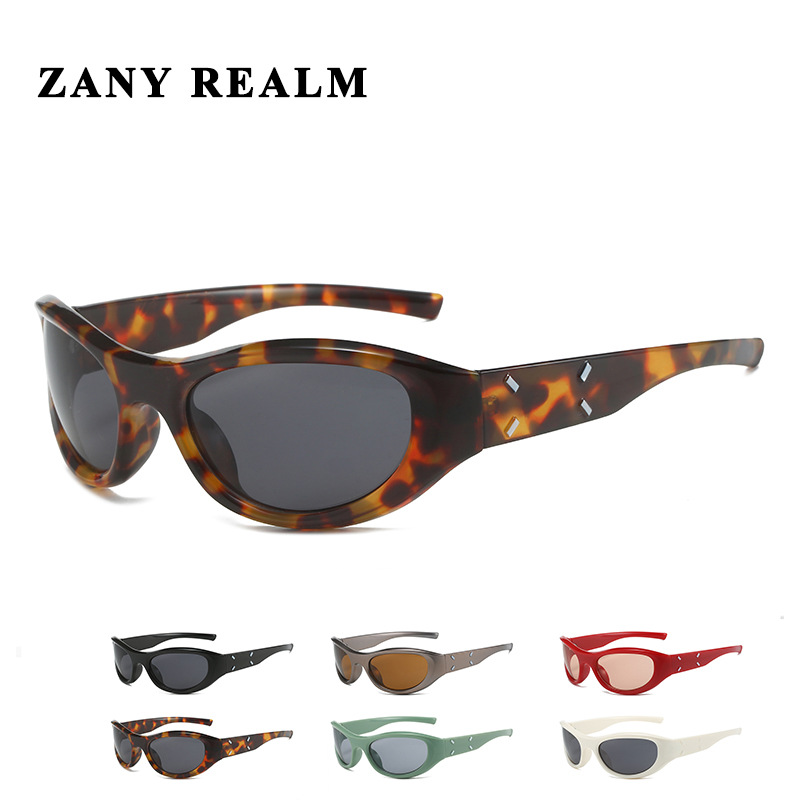 Nueva y2g chica caliente estilo transfronterizo montar gafas de sol tecnología futura sentido 003 gafas de sol fabricante en stock