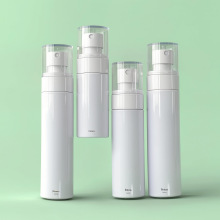 现货60ml100ml24牙圆形按压纳米细雾喷雾瓶子分装乳液瓶爽肤水瓶