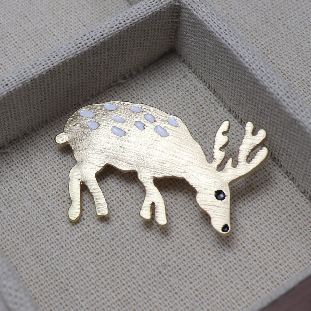 Japan Kyoto SOU Element Animal Flower Enamel Drop Glaze Brooch Corsage Accessories Small Gift Collection