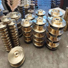 铸铜件定制 铜叶轮各种型号铜套数控车床五金加工 黄铜件铸造厂家