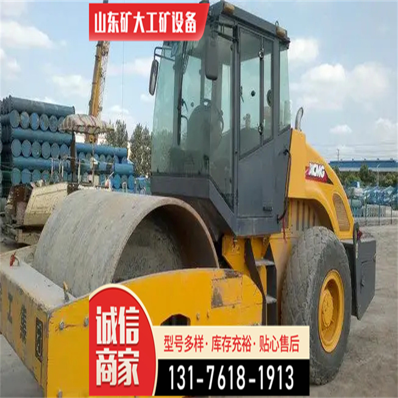 震动座驾式小型压路机 双钢轮振动碾 奔马建工机械2吨振动压路机