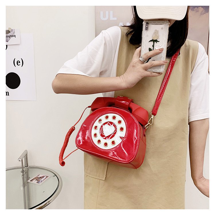 504g Weight Polyester Lining Material Zipper Closure Type Single Shoulder Strap Strap Type Circle Bag Bags Type Pu Leather Material Solid Color Pattern Vintage Style Style Round Shape Rose Red, White, Pink, Purple, Red, Yellow, Black Color Medium Size Medium Pu Leather Vintage Style Circle Bag 57
