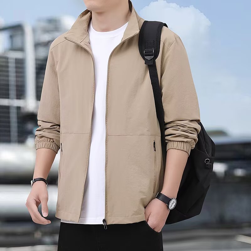 Chaqueta de hombre primavera y otoño nuevo estilo casual primavera y otoño al aire libre montañismo chaqueta de asalto para hombres image 10