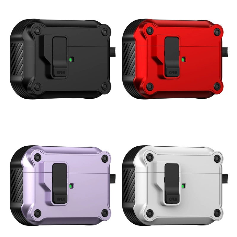 Чехол для наушников AirPods Pro2, совместим с Apple 3-го поколения, защитный чехол для AirPods4, автоматическое закрытие, Pro 2-го поколения