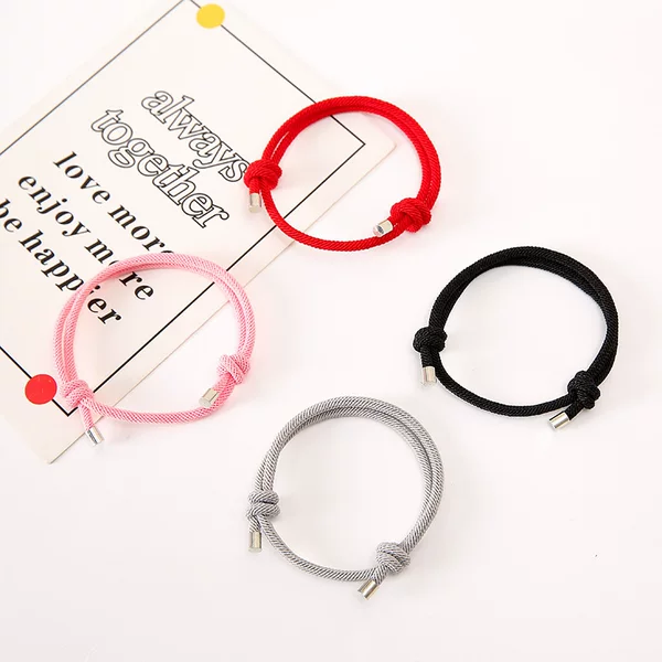 Adjustable Milan thread braided DIY material friendship bracelet factory direct hand knotted pull hand rope