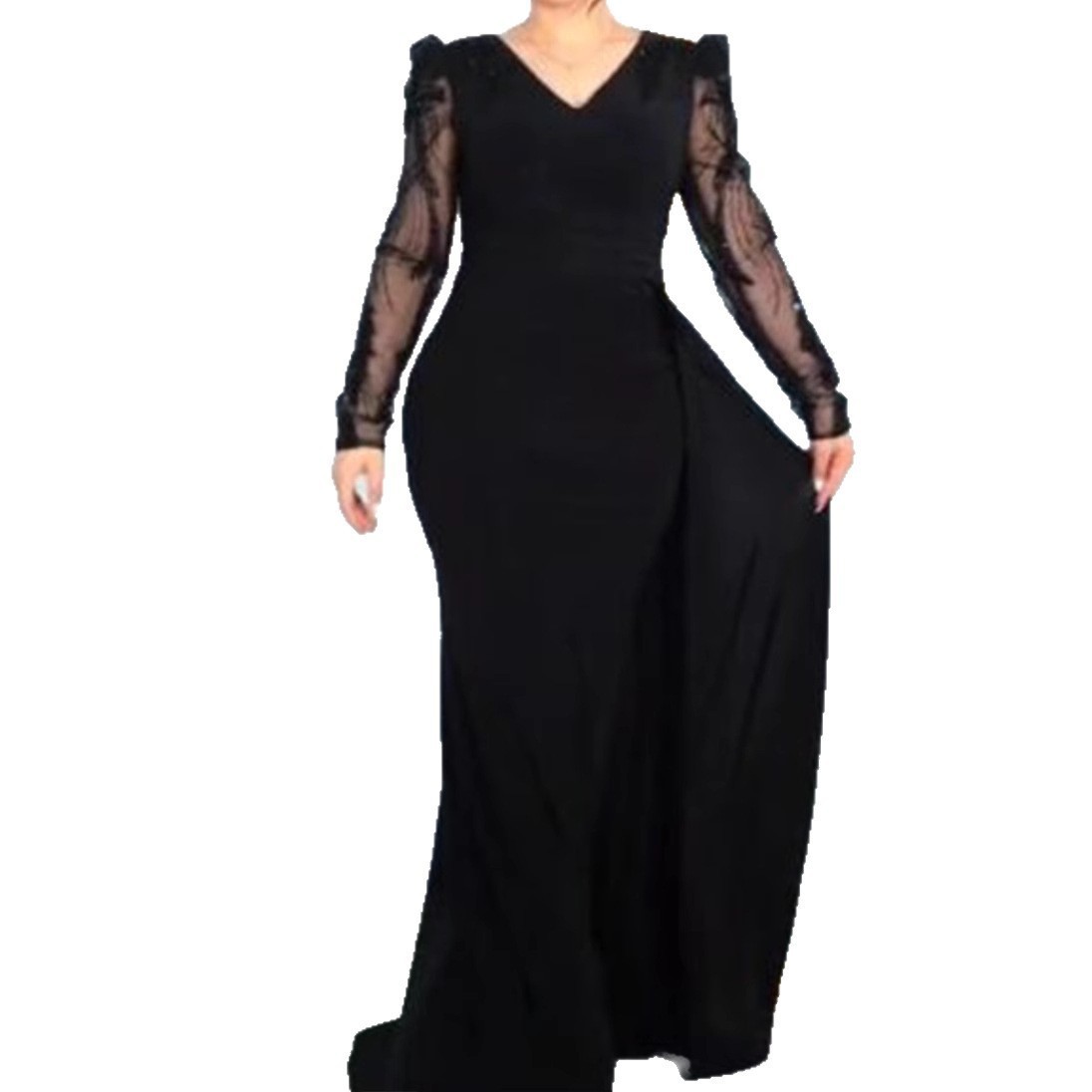 2026 nuevo vestido transfronterizo de Europa y América Amazon vestido de noche de fiesta de cumpleaños vestido de moda delgado y sexy