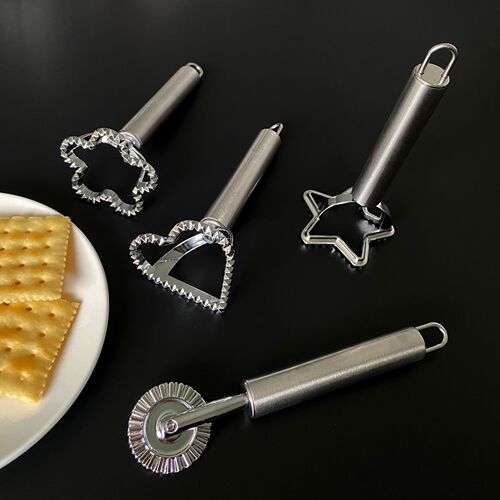 Stainless steel cookie mold dumpling skin mold cookie cutter Christmas cookie mold baking utensils