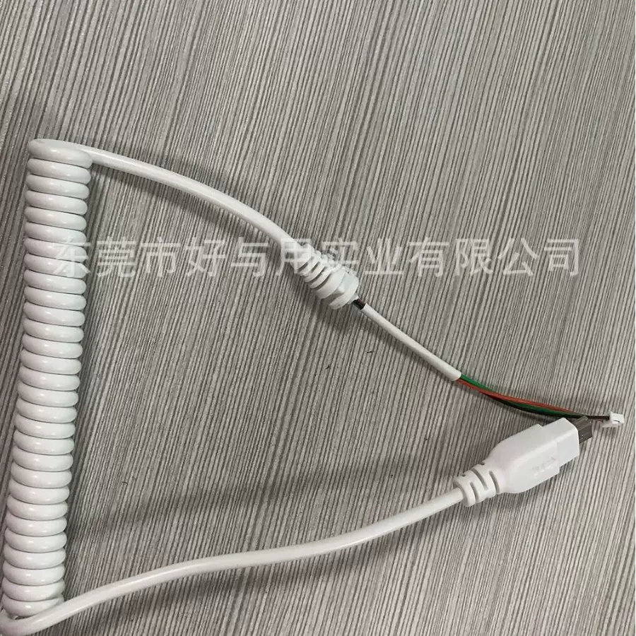 专业厂家生产胎心仪弹簧线医疗护理床手控弹簧线医疗设备弹簧线