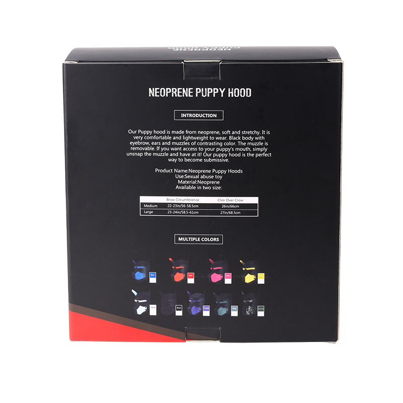 漫弟の趣味の犬の頭のカバーはマスクを取り外して、野外の天体に餌を与えることができます。