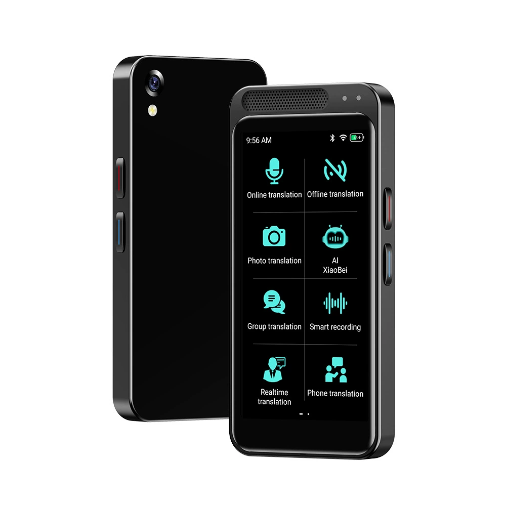Vormor Интеллектуальный переводчик Z12W Multi-языковой концентрический переводчик точный офлайн путешествия фотоаппарат