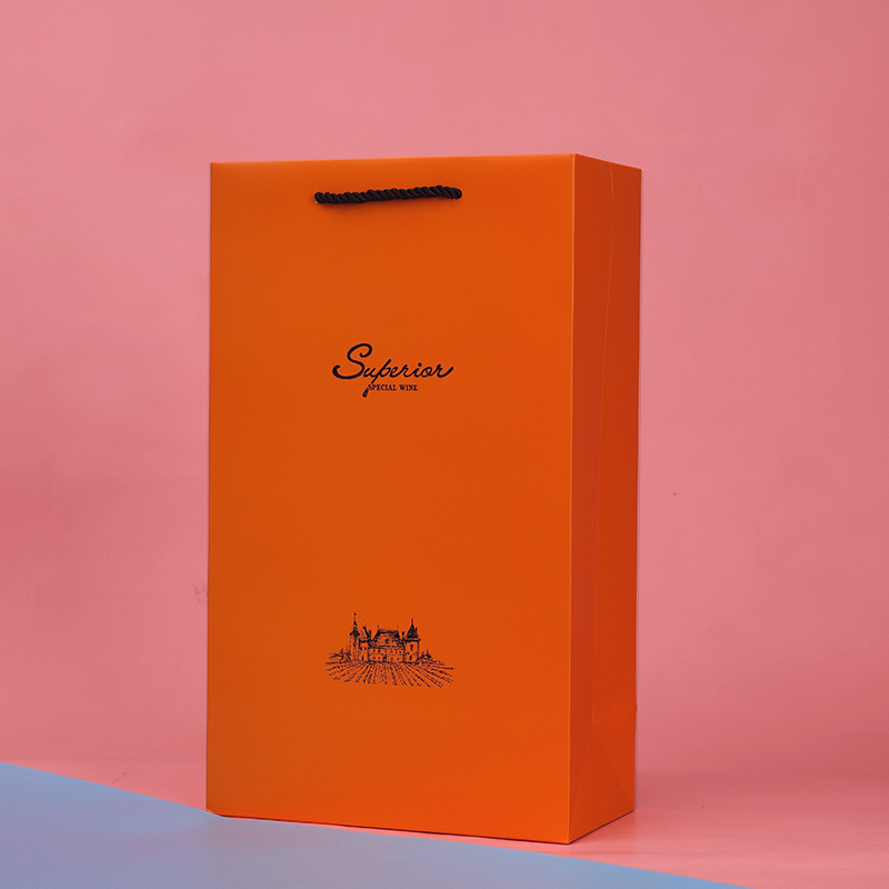 Caja de vino general, caja de papel, bolsa de mano, caja de regalo de vino, caja de embalaje, bolsas de regalo de vino, bolsas de regalo