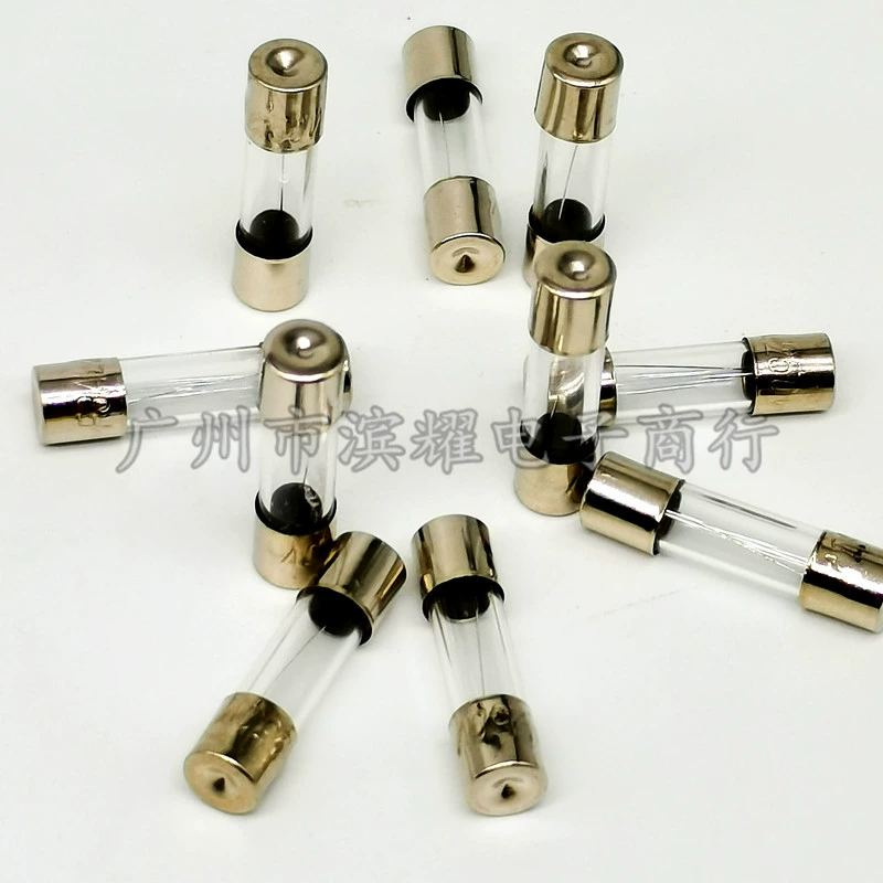 Glass pipe, grip safety, 5×20mm, 8A, 250v, 100 pieces