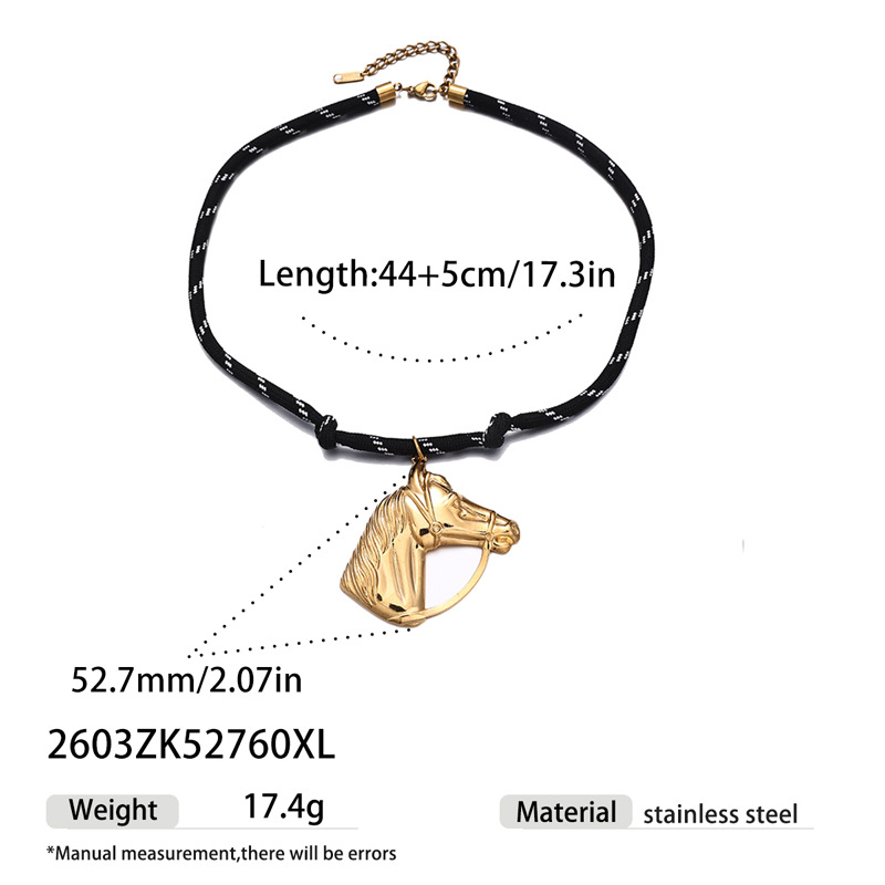 Alta Europa y América de moda de acero inoxidable viento marino estrellas de mar conchas collar de mujer personalidad collar de mujer