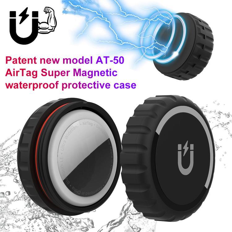 XDcase de alta absorción magnética cubierta de PC resistente al agua para AirTag