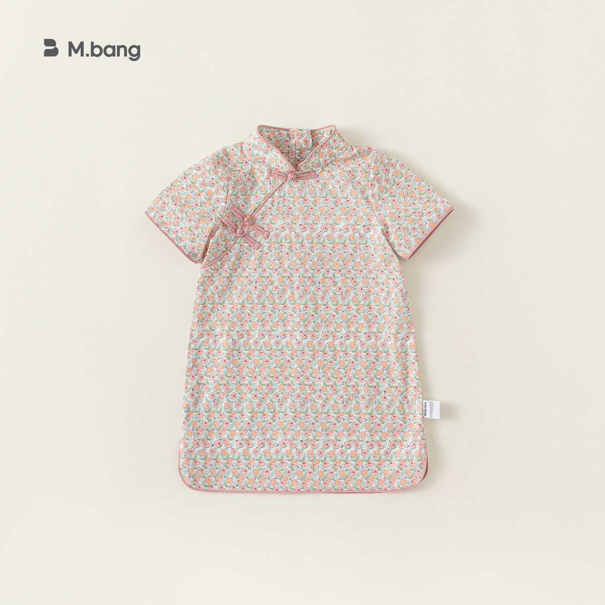 Youbao ropa para niños nuevos productos de verano vestido de bebé femenino falda para niños estampado chino vestido cheongsam retro para niñas