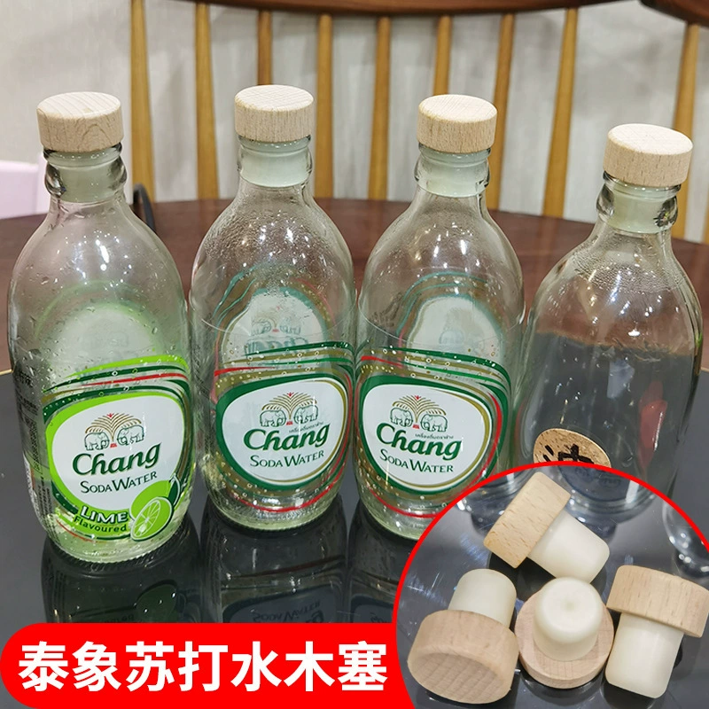 Деревянная пробка для бутылок с газированной водой, крышки для бутылок, стеклянные бутылки с газированной водой, деревянные пробки, прямые продажи с той же трансграничной фабрики.