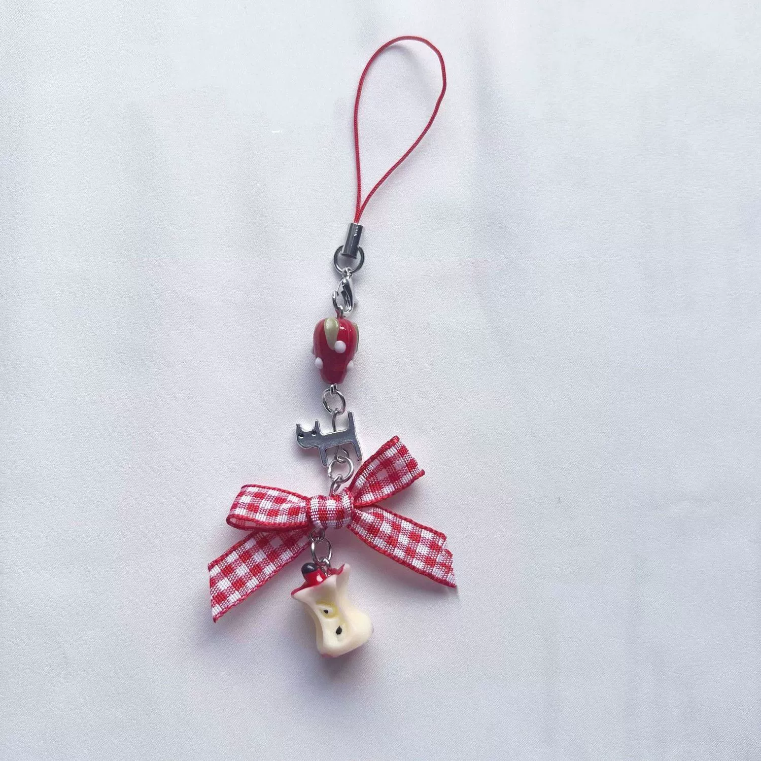 Mobile phone with beads handmade, card book, camera, pendant, DIY