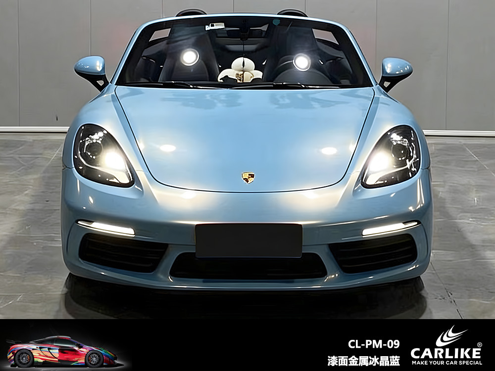 Carlake pintura superficie metal coche color cambiante película PET no naranja cáscara grano dragón rojo sangre película GT plata película