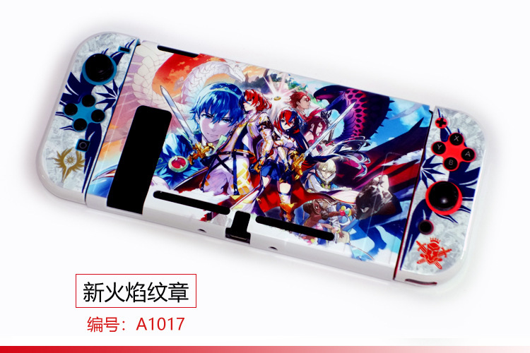 【一件】任天堂switch分体保護ケースゲームテーマカラーケース硬質保護ケース|undefined