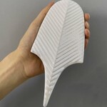 特色羽毛瓷砖卫生间墙砖吧台艺术背景墙砖阳台绿色幻彩手工砖