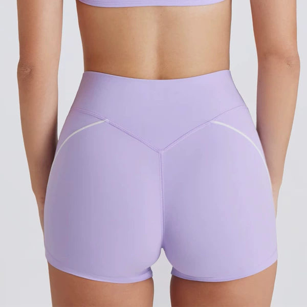 Purple shorts