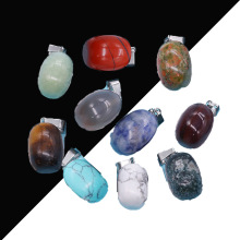 ��Ȼʯ���c�{����13x22mm�E�A�ΰ���ʯ���ӿ۵���DIY�Ʒ�����