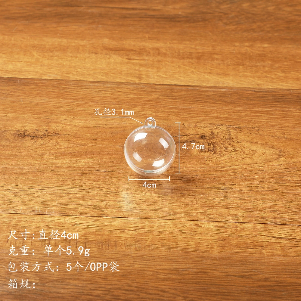 Transparent acrylic jewelry, pack