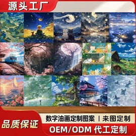 DIY/数字油画;墙贴;家用地毯