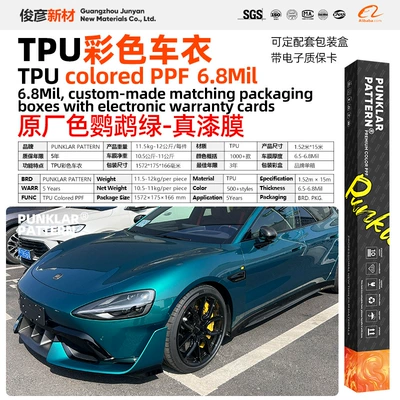Car Wrap Film Mamba Flame – Car paint protective film - tpuoriginal-color-parrot-green-152m-15m-roll