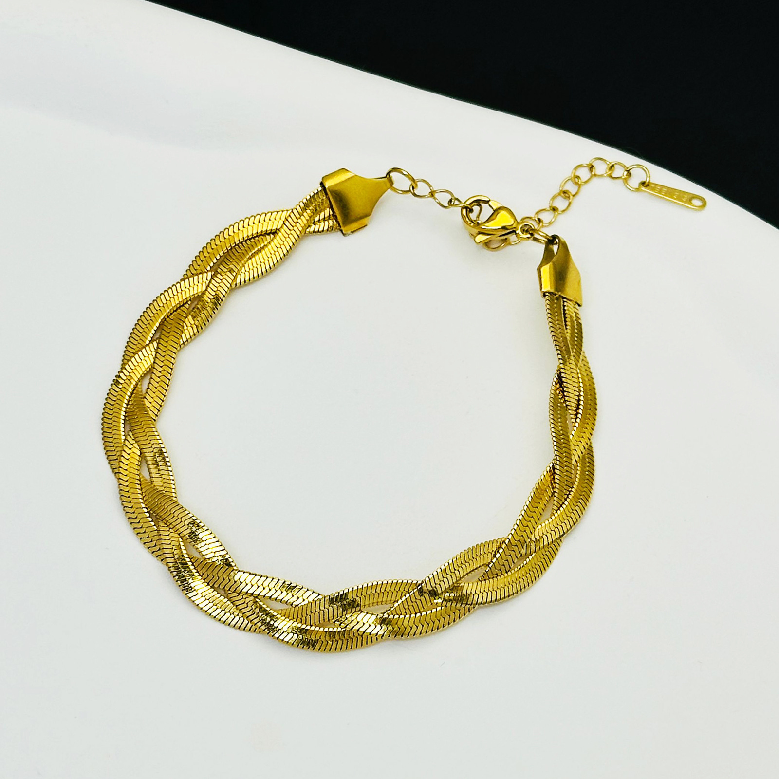 【5380】gold three-layer bracelet