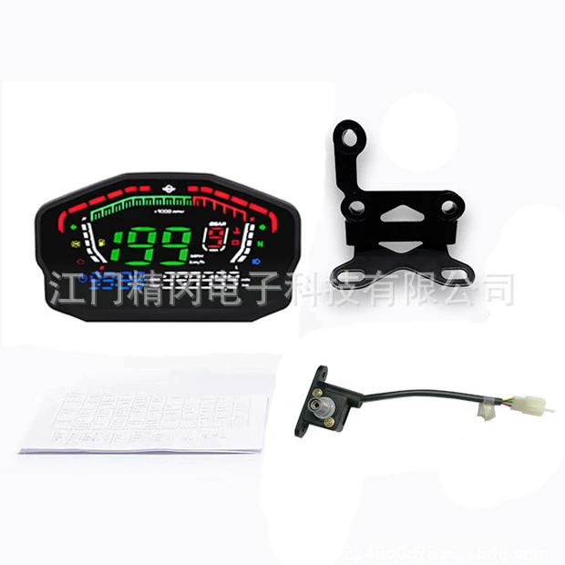 Экспортный модифицированный прибор мотоцикл модифицированный цифровой ЖК-метр VA функция уровня масла на экране Регулируемое напряжение полосы неисправности