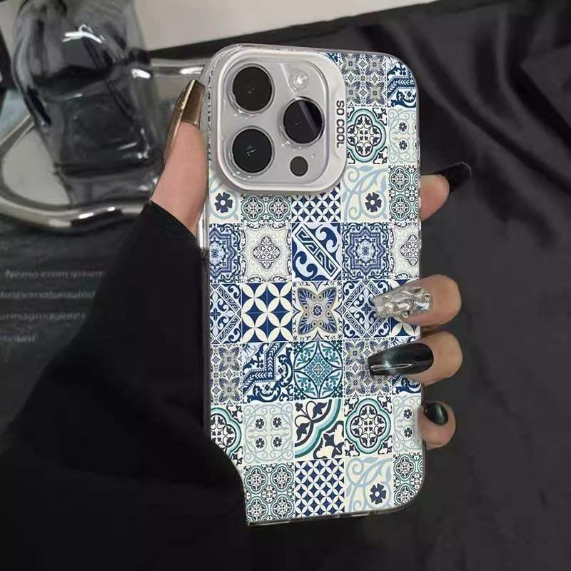 Nuevo tótem para iPhone 16 funda para teléfono móvil Apple 15promax/14/13pro personalidad 12 Europa y América 11x