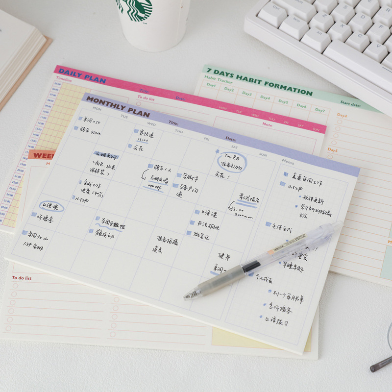 Date plan to take paper student learning goal plan this schedule to take paper can tear non-sticky notes