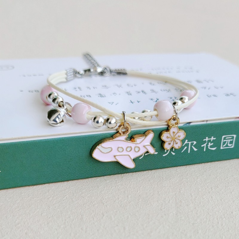 1 Piece Cartoon Style Flower Mixed materials Womenu0027S Bracelets