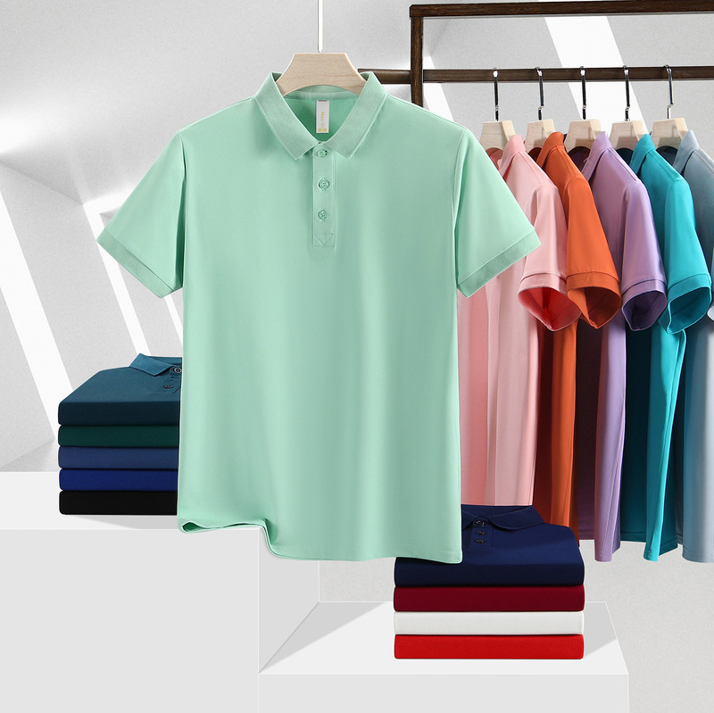 対外貿易クロスボーダー亜欧コードpoloシャツカスタム作業服広告シャツ団体服文化シャツ半袖印字刺繍|undefined